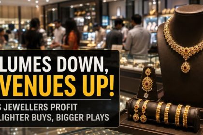 Titan, Kalyan Post 40%+ Growth Even as Gold Jewellery Volumes Fall 17%