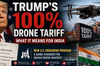 Trump’s 100% Drone Tariff: 4 Indian Stocks to Watch as US Supply Chain Shifts