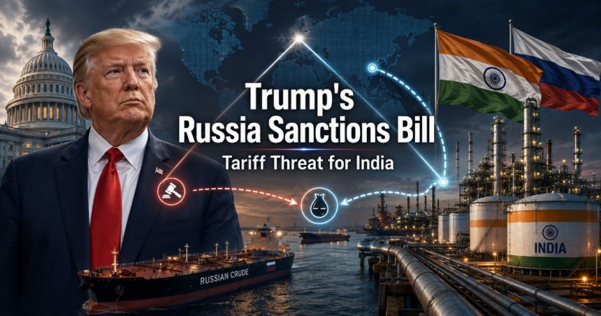 US 100% Tariff Bill India's Russian Oil Imports Face Fresh Risk After Senate Vote