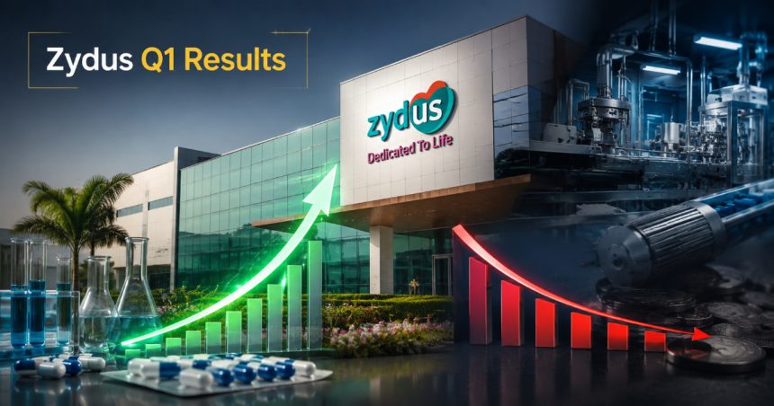 Zydus Lifesciences Q1 FY27 Results Profit Falls 36% Despite 22% Revenue Growth in Q1