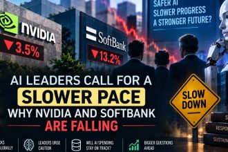 AI Stocks Slide: Nvidia and SoftBank Hit as Leaders Call for a Slowdown