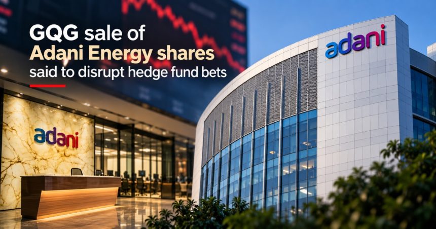 Adani Energy stock sinks 10% as GQG Partners' surprise sale disrupts hedge fund index bets