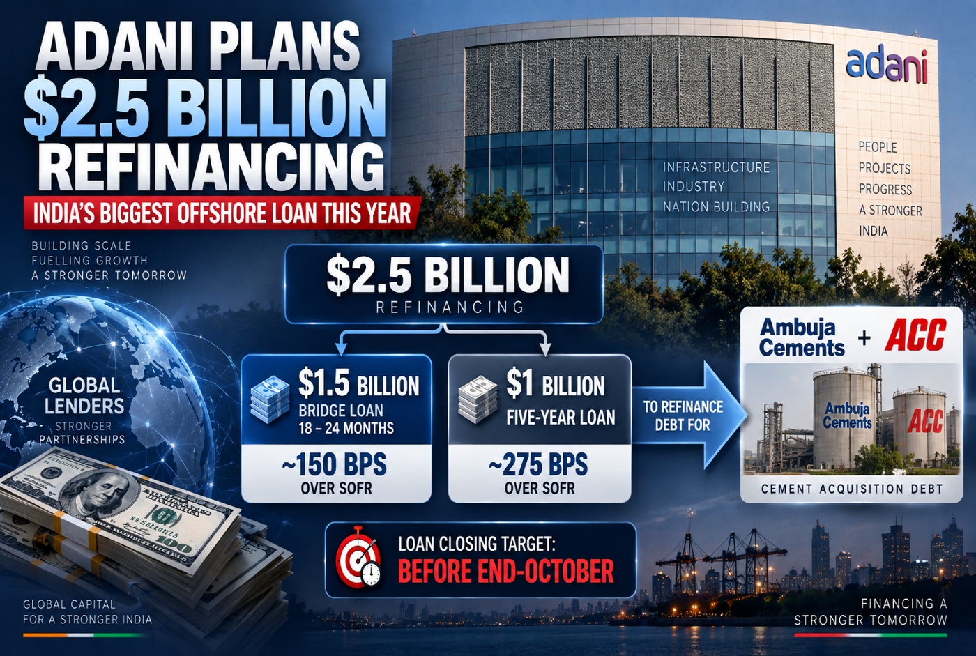 Adani’s $2.5B Refinancing