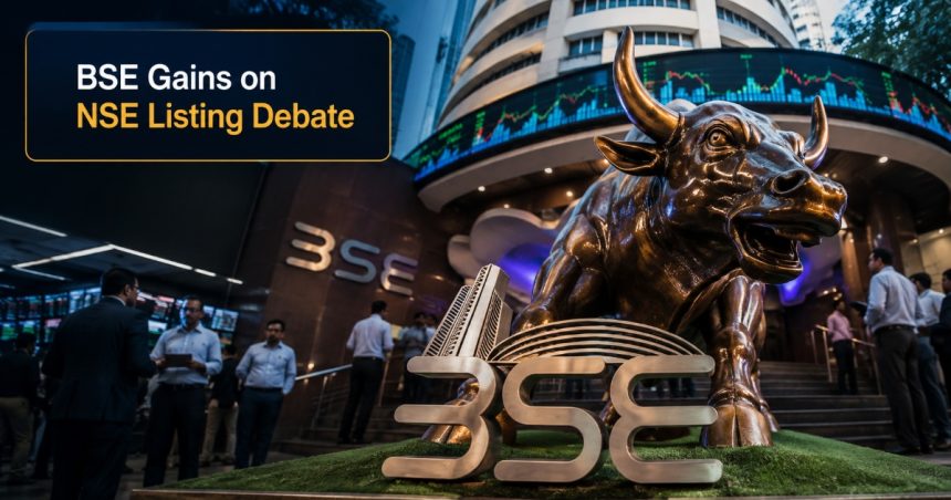 BSE Shares Surge 4.5% After CEO Rules Out NSE Self-Listing Post-IPO