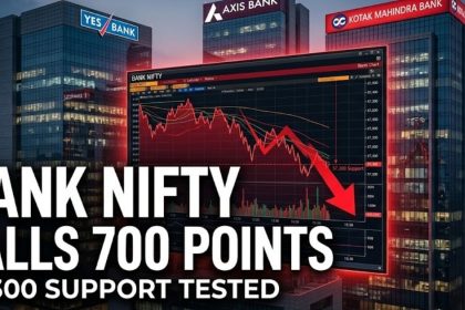 Bank Nifty Falls 700 Points From Monday's High, Tests 57,300 Support
