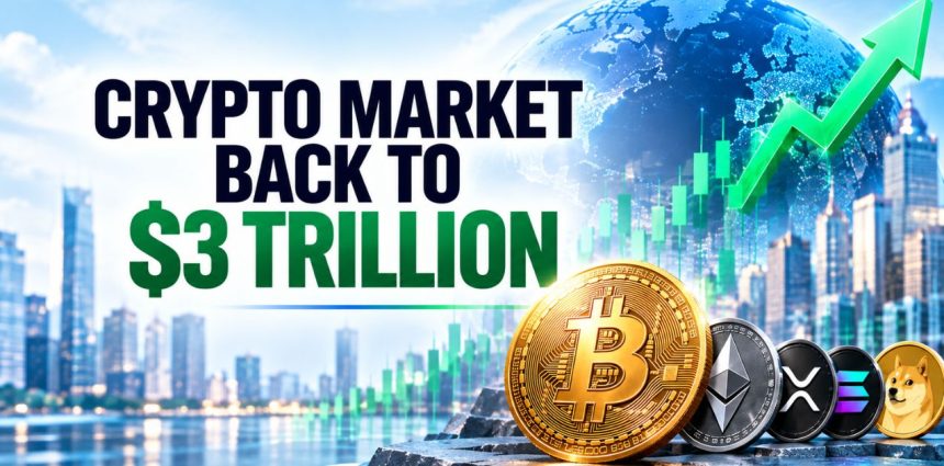 Bitcoin Reclaims $86,000, Crypto Market Cap Briefly Tops $3T — What’s Driving the Rally?