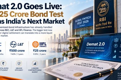Demat 2.0 Goes Live: ₹1,025 Crore Bond Pilot Tests India’s Digital Market