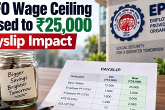 EPFO Wage Ceiling Raised 67% to ₹25,000 After 12 Years: What Changes for Your Payslip