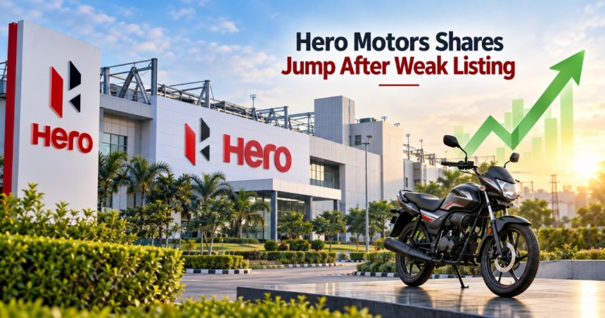 Hero Motors Lists Under Issue Price, Then Rallies 17% in Early Trade — Should You Buy Now?