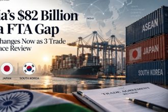 India’s Asia FTAs Face $82 Billion Gap as Reviews Begin