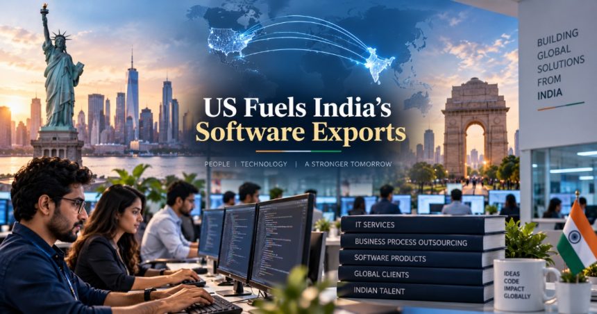 India's Software Exports to US Cross $119 Billion in FY26 as American Share Hits 54.1%