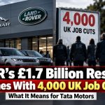 JLR’s £1.7 Billion Reset Comes With 4,000 UK Job Cuts What It Means for Tata Motors