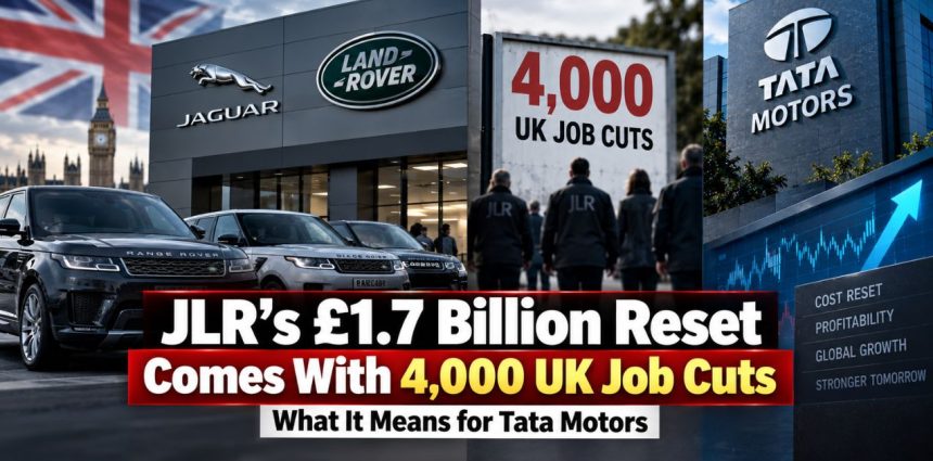 JLR’s £1.7 Billion Reset Comes With 4,000 UK Job Cuts What It Means for Tata Motors