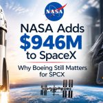 NASA’s SpaceX Deal Adds $946M: 3 More Missions Through 2030