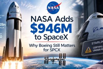 NASA’s SpaceX Deal Adds $946M: 3 More Missions Through 2030