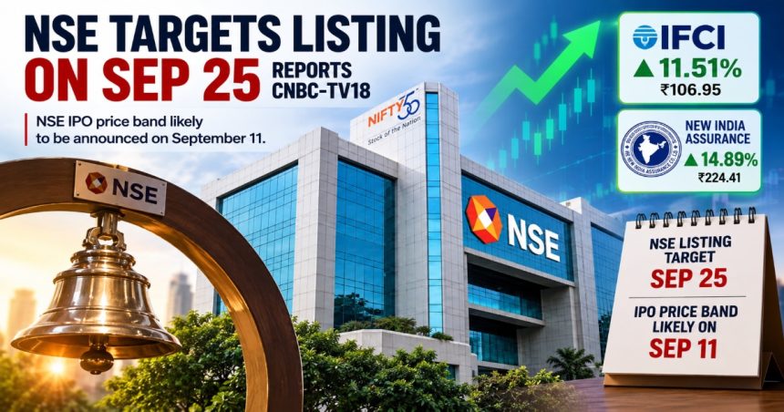 NSE IPO Set for SEBI Approval Next Week; IFCI, NIACL Shares Soar