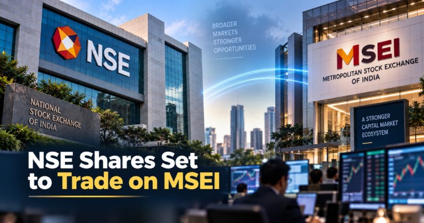 NSE Stock Set for Additional Listing on Metropolitan Stock Exchange of India Starting September 24