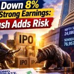 Nifty Down 8% Despite Strong Earnings: IPO Rush Adds Risk