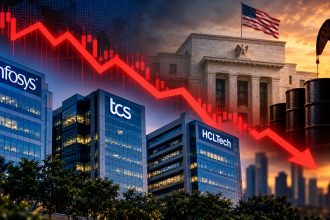 Nifty IT Falls for 6th Day Straight; OFSS, Infosys Drag as Crude, Fed Rate Fears Bite