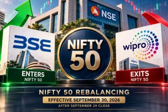 Nifty Rebalancing Today: BSE Nears $600M Inflow as Wipro Exits