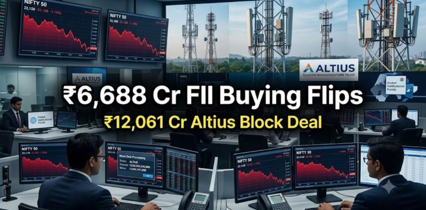 One Brookfield Deal Flipped Wednesday's FII Flow