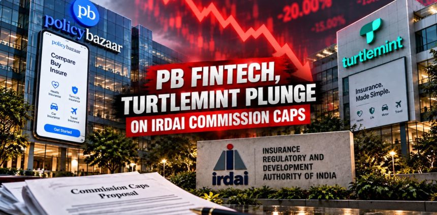 PB Fintech Share Price Falls 20% IRDAI Commission Reset Puts Policybazaar Model Under Pressure