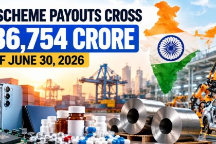 PLI Scheme Payouts Cross ₹36,754 Crore, Investment Tops ₹2.58 Lakh Crore.