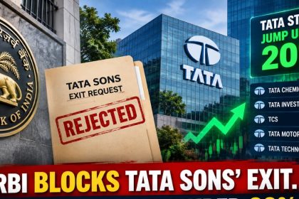 RBI Blocks Tata Sons’ Exit. Why Tata Stocks Jumped 20%