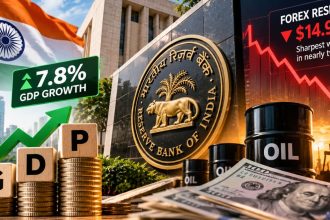 RBI Bulletin 7.8% GDP Growth, But Forex Reserves Slide $14.9 Billion
