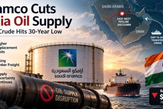 Saudi Barrels Get Disrupted: Indian Refiners Face Costlier Oil
