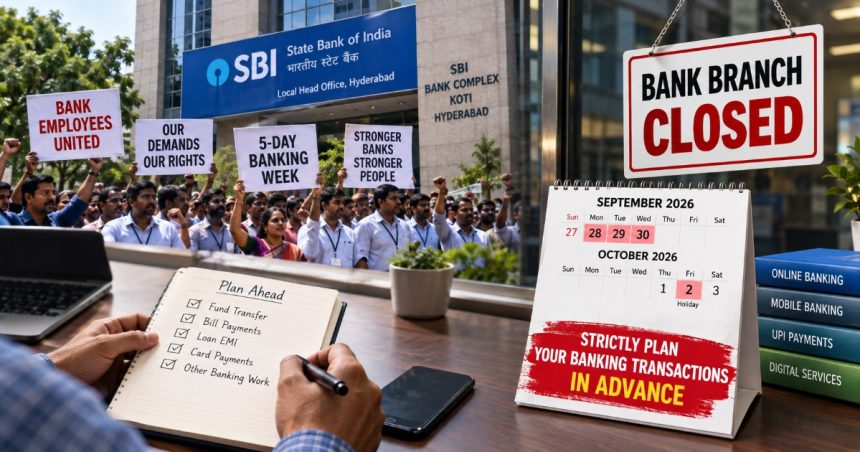 September 28 Bank Strike: Customers May Face 5 Days Without Normal Branch Services