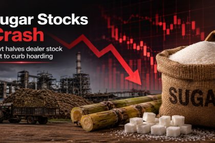 Sugar Stock Drops 7% as Government Cuts Dealer Stock Limit; Dwarikesh, Uttam Slide