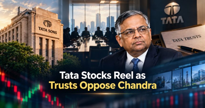 Tata Chemicals Plunges 11.5% as Tata Trusts Calls Chandrasekaran's Reappointment Illegal
