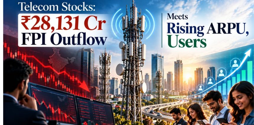 Telecom Stocks: ₹28,131 Cr FPI Outflow Meets Rising ARPU, Users