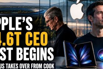 Tim Cook Is Out as Apple CEO. John Ternus Gets 8 Days