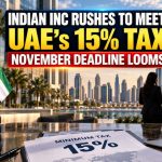 UAE's 15% Minimum Tax Deadline Puts India Inc's Gulf Operations on the Clock