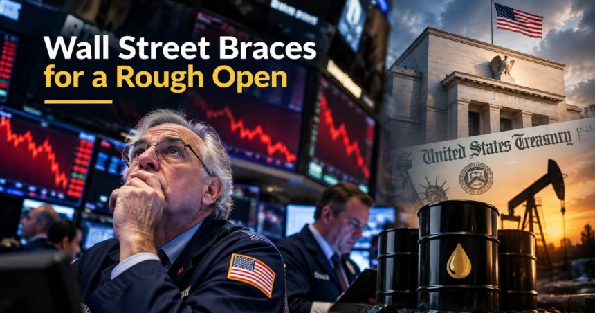 Wall Street Under Pressure as Treasury Yield Tops 5%, Highest in Nearly 20 Years