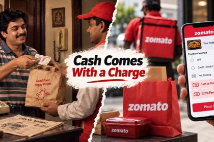 Zomato Cash on Delivery Fee Added — Charges Vary From Rs 5 to Rs 20