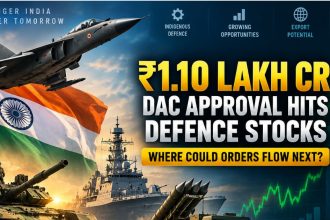 ₹1.10 Lakh Cr DAC Approval Hits Defence Stocks: Where Could Orders Flow Next?