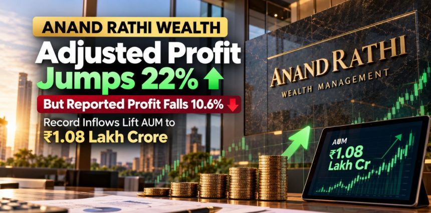 ANAND RATHI WEALTH Q2: RECORD INFLOWS, BUT REPORTED PROFIT DIPS