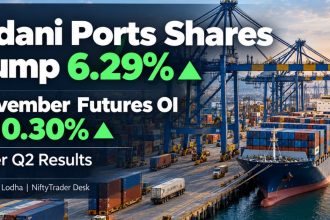 Adani Ports Shares Jump 6.29%; November Futures OI Surges 10.30% After Q2 Results