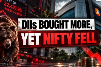 DIIs Absorb 106% of FII Selling, Yet Nifty Ends October 1 Down 0.88%