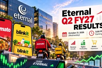 Eternal Q2 FY27 Results on Oct 21: Can Blinkit Deliver the Profit Jump Brokerages Expect?