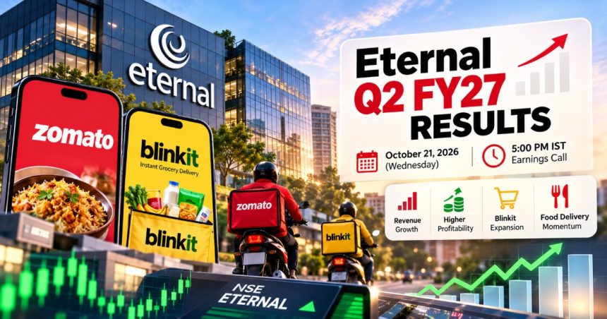 Eternal Q2 FY27 Results on Oct 21: Can Blinkit Deliver the Profit Jump Brokerages Expect?