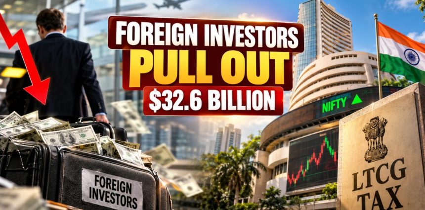 FII Outflows Hit $32.66 Billion: Why an LTCG Tax Cut May Not Be Enough