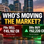 FIIs Buy ₹3,599 Crore on Friday, but October Selling Tops ₹45,000 Crore; Nifty Eyes 23,200