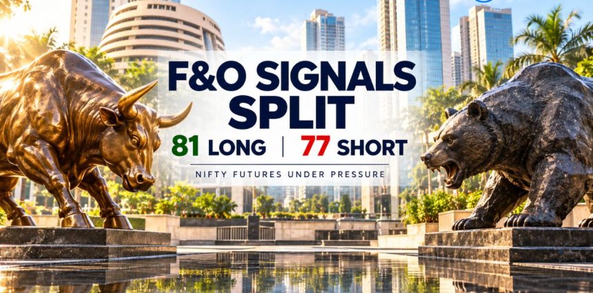 F&O Buildup October 28: 81 Long Signals, 77 Shorts as Nifty Futures Weaken