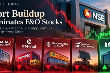 F&O Stocks Today: 159 Show Short Buildup; Eternal, Bajaj Finance in Focus