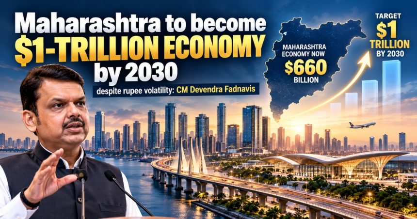 Fadnavis on Falling Rupee: Goalpost Keeps Shifting, but Maharashtra’s $1 Trillion Goal Stays