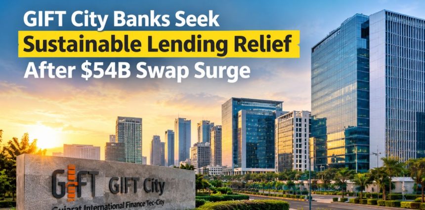 GIFT City Banks Seek Sustainable Lending Relief After $54B Swap Surge
